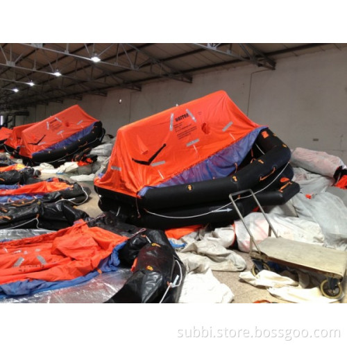 Marine liferaft for 25 people